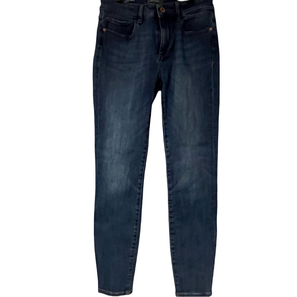 DL1961‎ Florence Ankle Mid Rise Instasculpt Skinny Blue Denim Jeans, Women's 27k